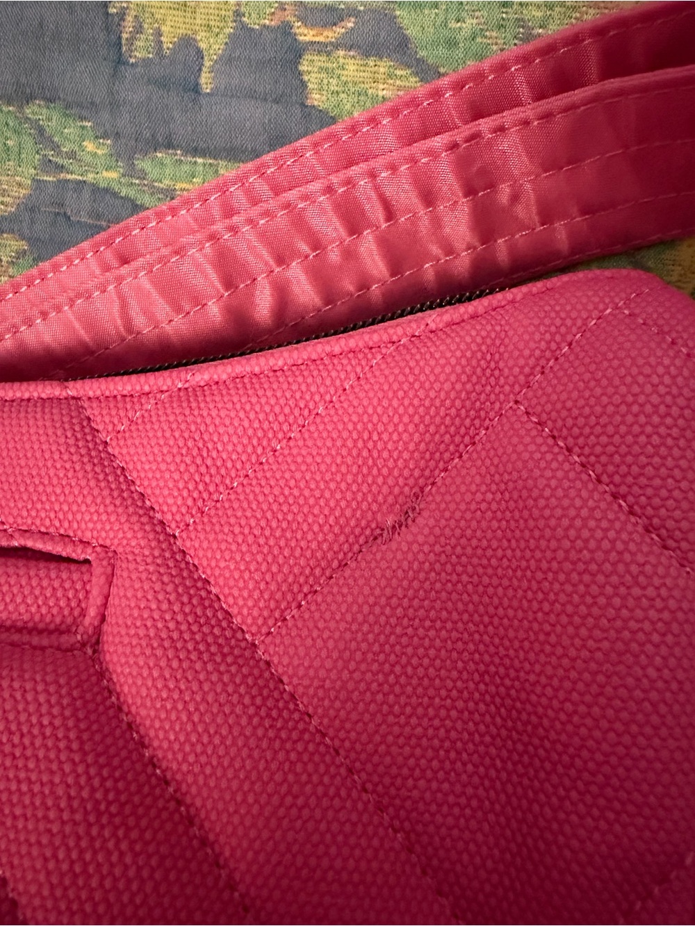 Quilted Lug Harmony Crossbody Shoulder Bag. I think the color is watermelon. - Picture 6 of 6